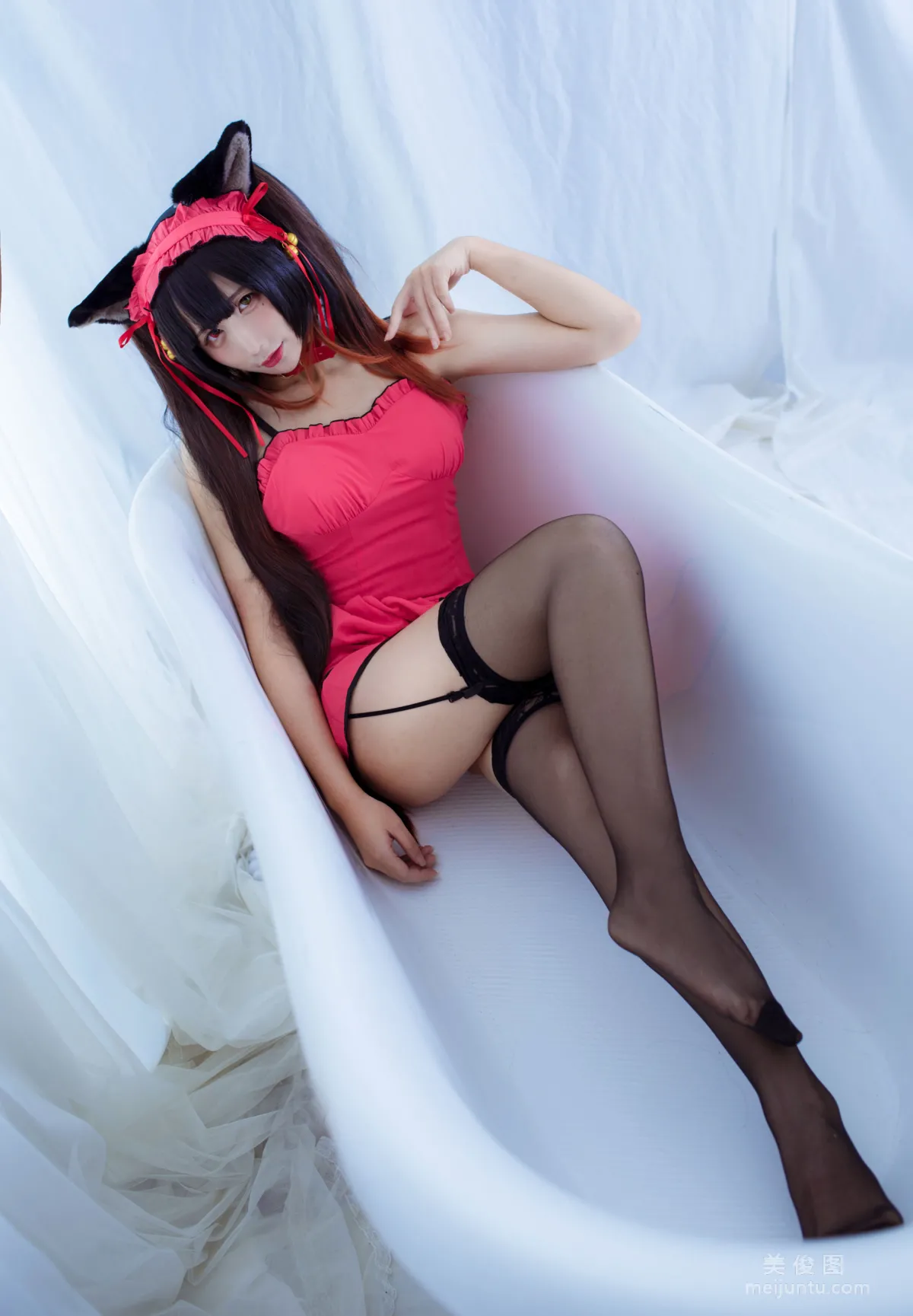 [網紅美女Coser] 九曲Jean 《狂三系列》 寫真集 16