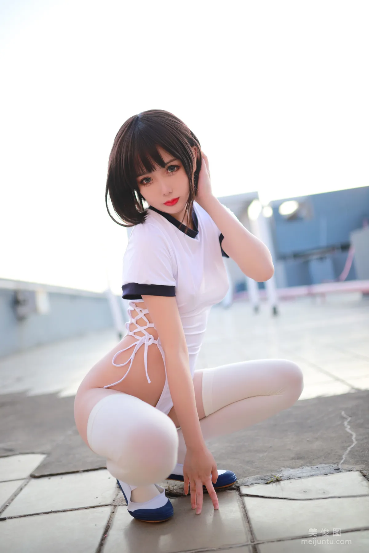 动漫博主您的蛋蛋 《高叉体操服》 写真集3