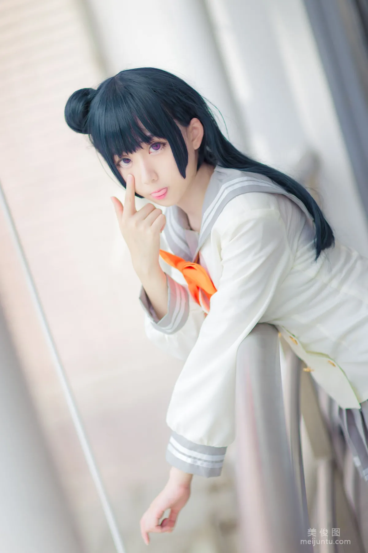 美女Coser浅野菌子 《LoveLive!Sunshine!! 津岛善子》 写真集1