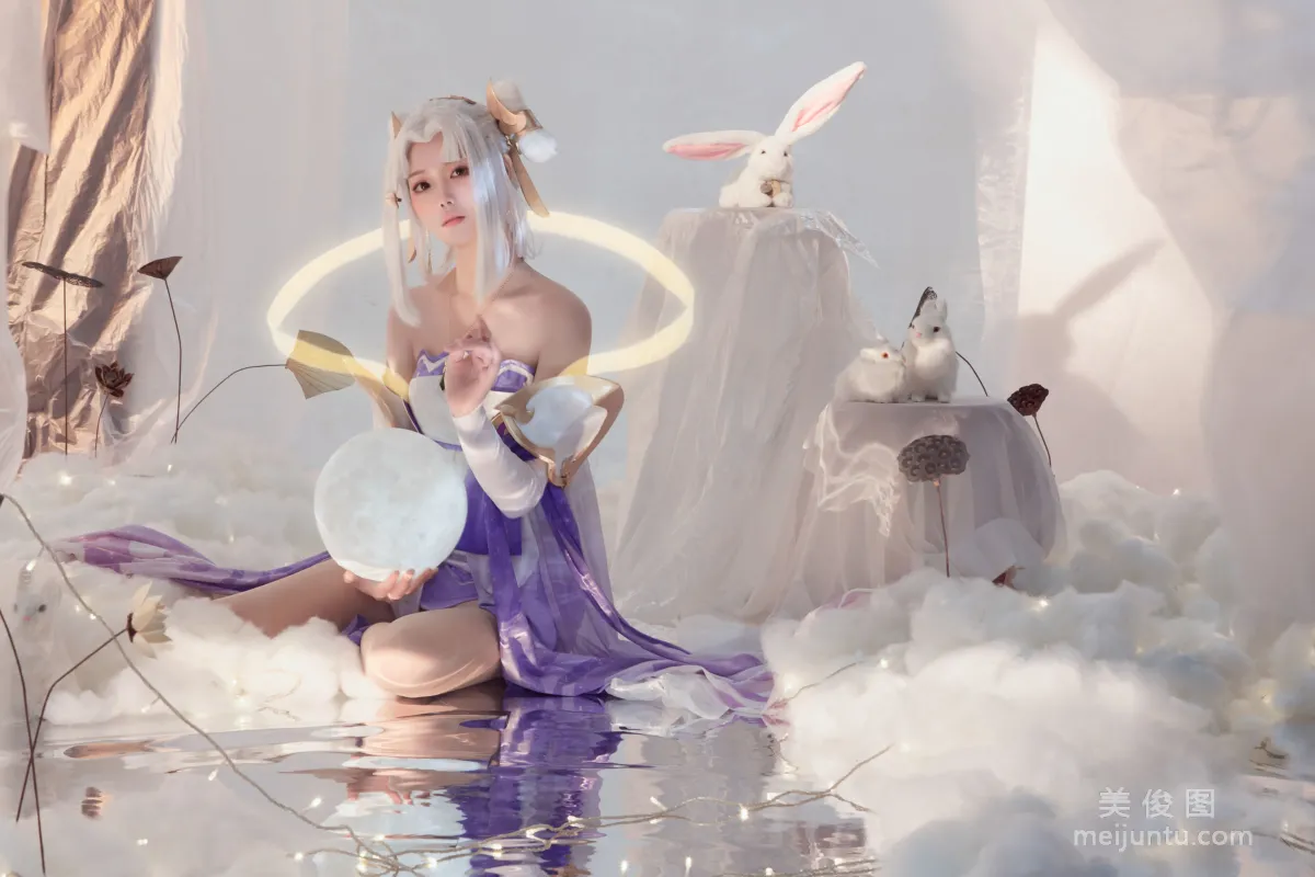 Coser戚顾儿MIKI 《王者荣耀 嫦娥》 写真集1