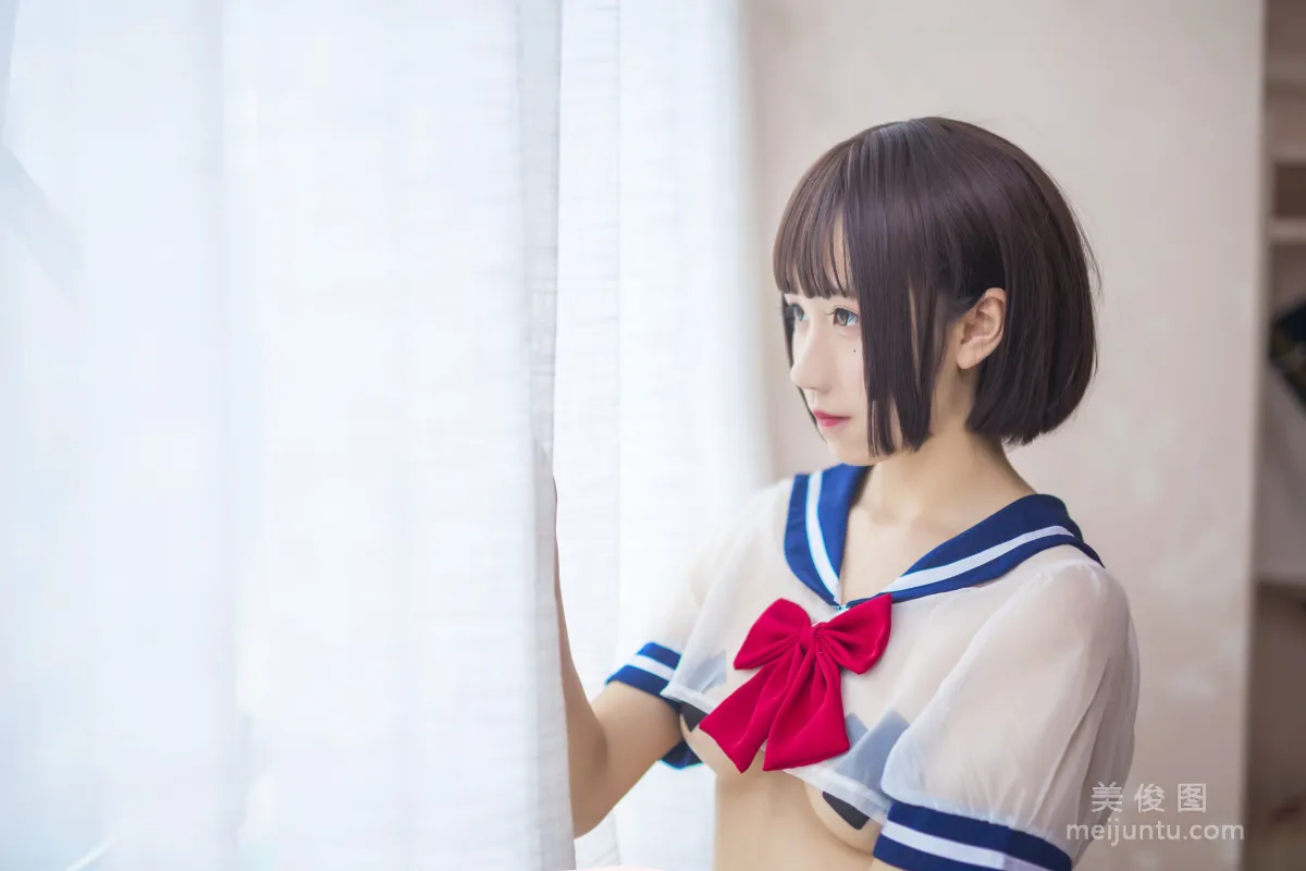 Coser九曲Jean 《JK透明制服》 写真集7