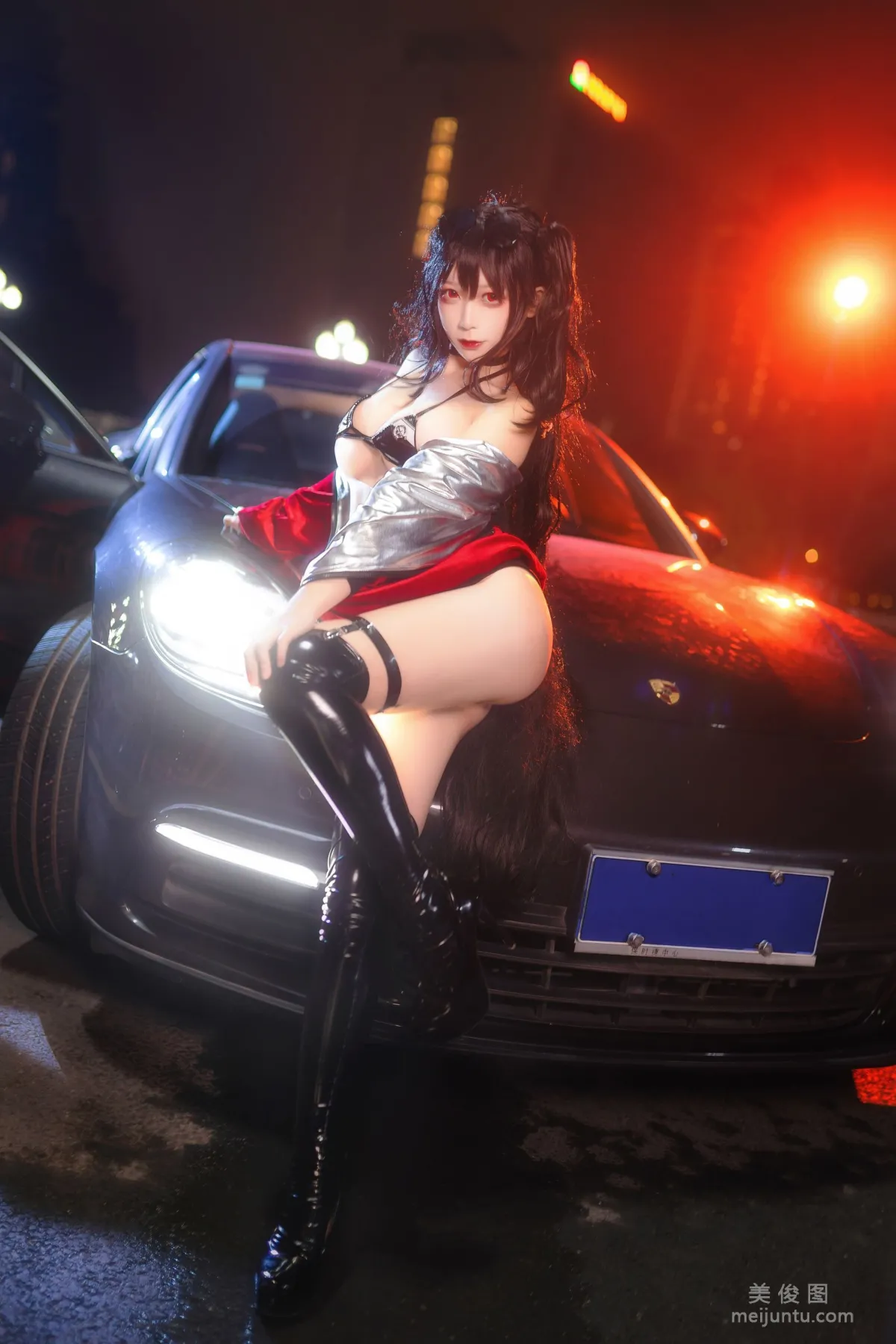 [美女Coser] 樱落酱w 《大凤赛车》 写真集4