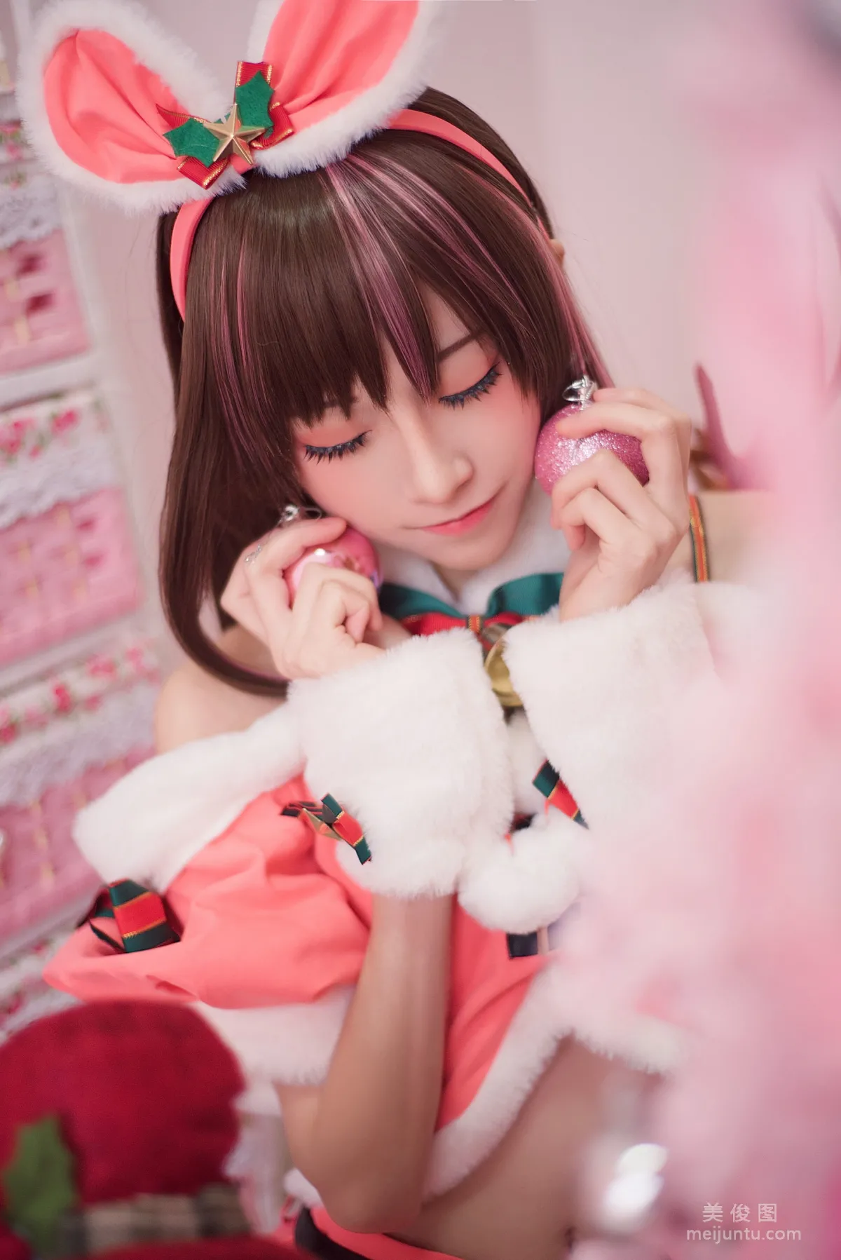 [网红Coser] Kitaro_绮太郎 《圣诞节2》 写真集3