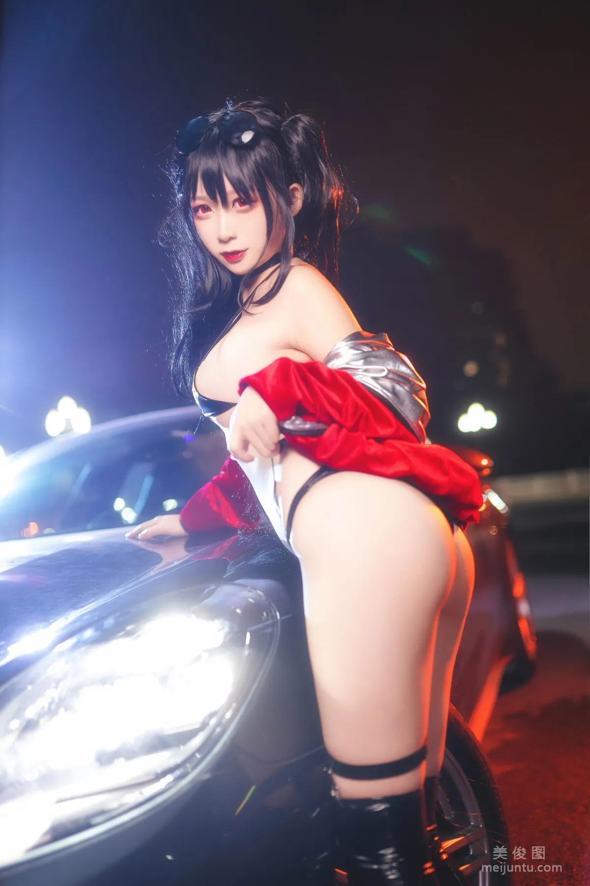 [美女Coser] 樱落酱w 《大凤赛车》 写真集3