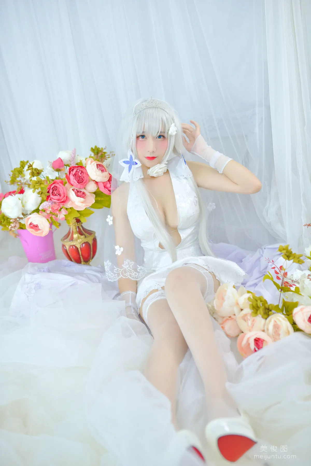 [網紅Coser] 九曲Jean 《婚紗》 寫真集 13
