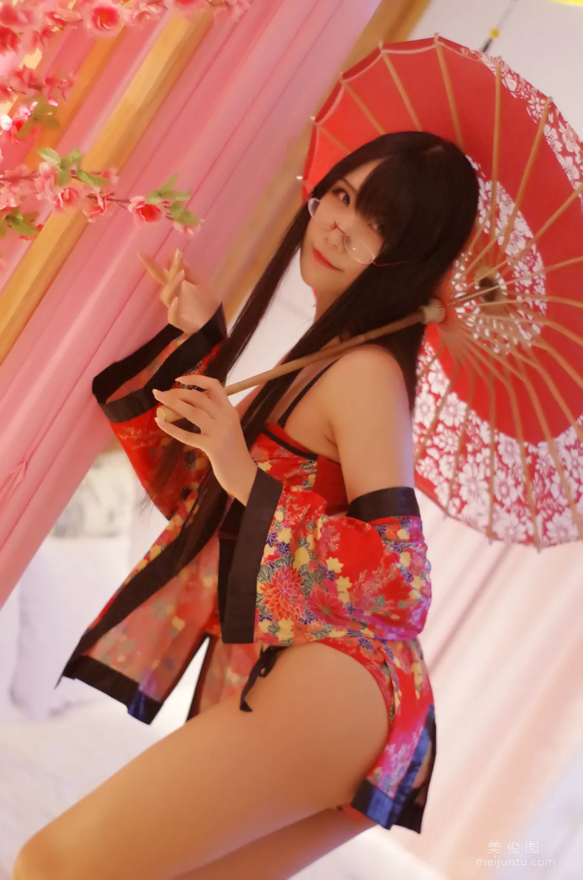 动漫博主晓美嫣《浴衣》 写真集4