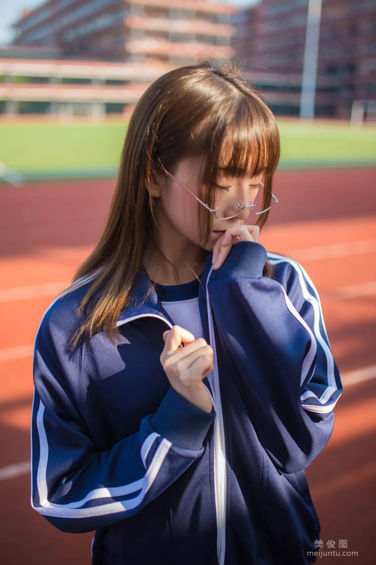 Coser美女Kitaro_绮太郎 《藍色運動服女孩》 寫真集 7