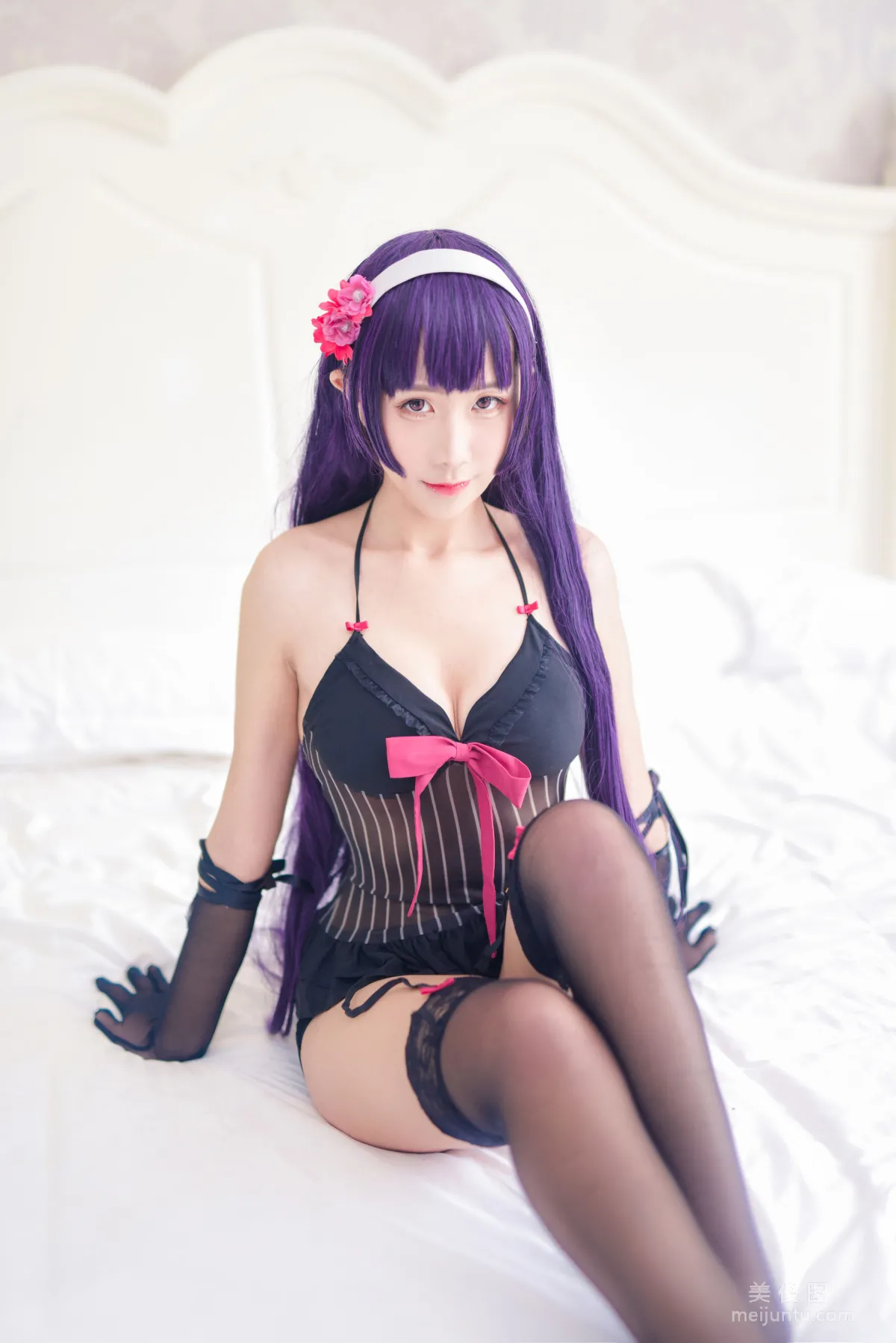 [網紅美女Coser] 九曲Jean 《狂三系列》 寫真集 33