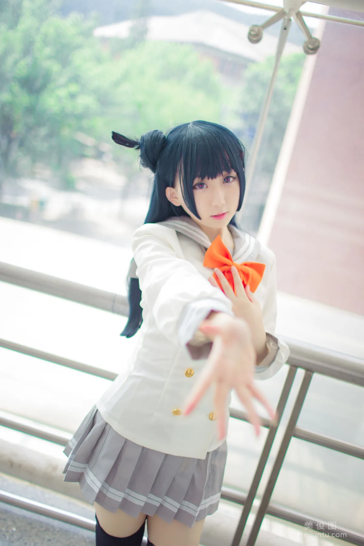 美女Coser浅野菌子 《LoveLive!Sunshine!! 津岛善子》 写真集10