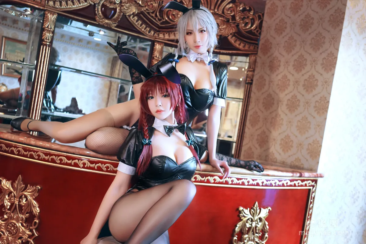 半半子&amp;索索sophia 《東方幻想鄉兔女郎》 寫真集 26