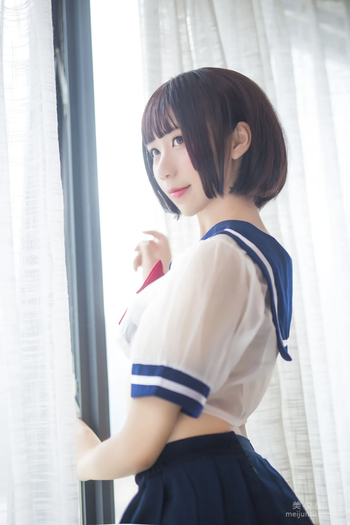Coser九曲Jean 《JK透明制服》 写真集6