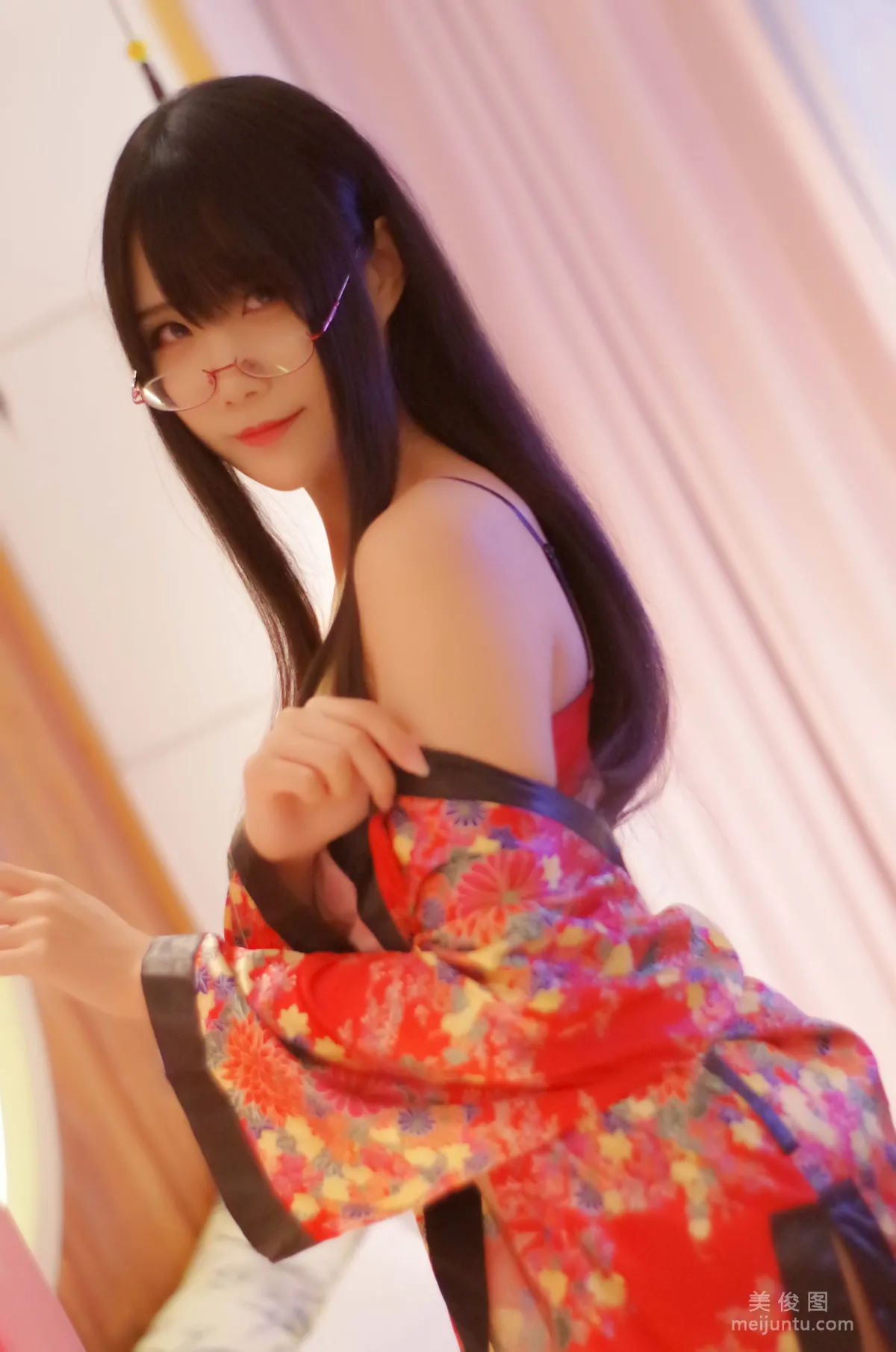 動漫博主曉美嫣《浴衣》 寫真集 10