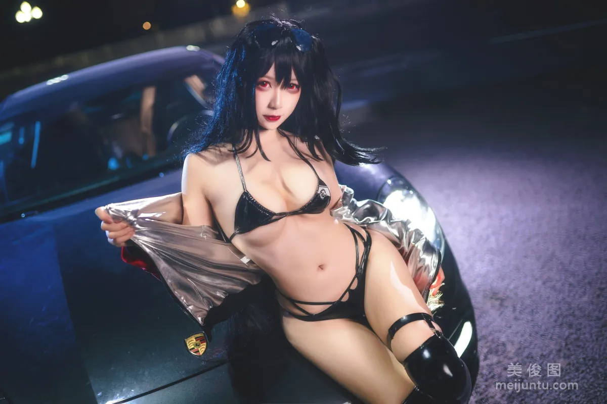 [美女Coser] 樱落酱w 《大凤赛车》 写真集1