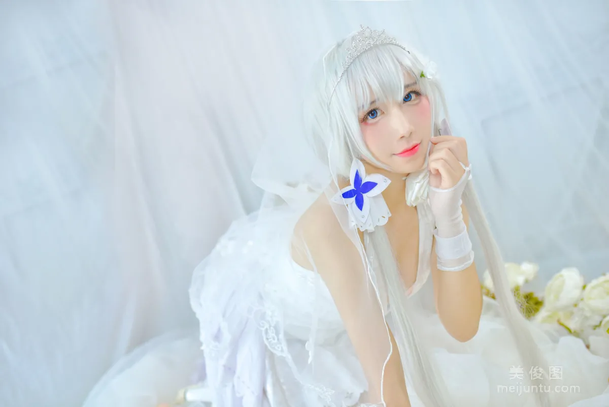 [網紅Coser] 九曲Jean 《婚紗》 寫真集 18