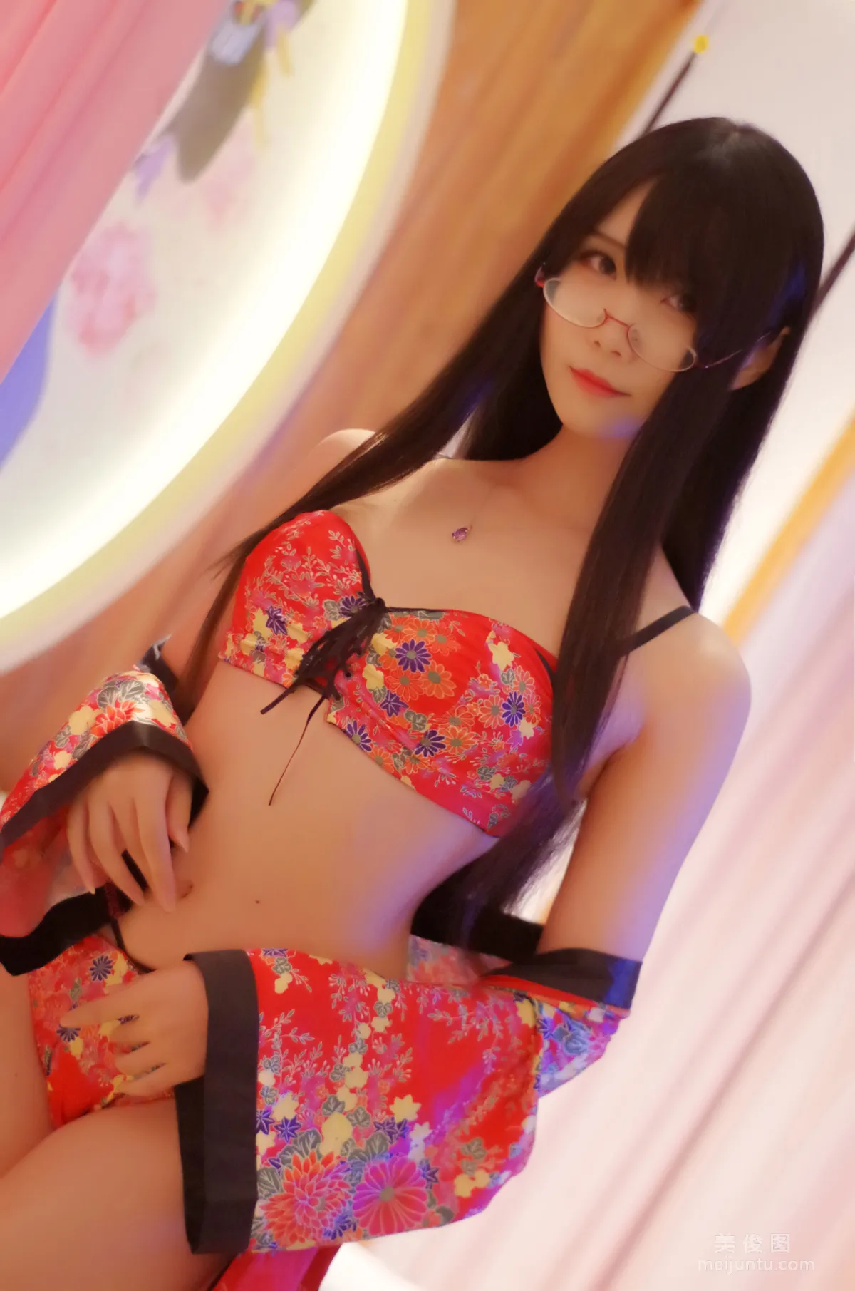 動漫博主曉美嫣《浴衣》 寫真集 8