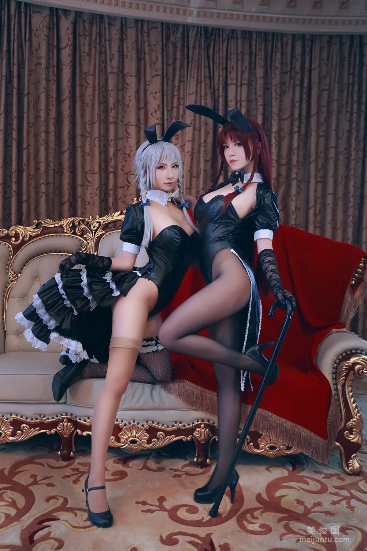半半子&amp;索索sophia 《東方幻想鄉兔女郎》 寫真集 29