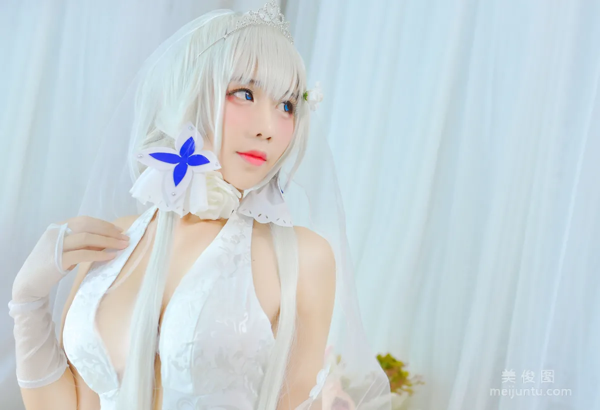 [網紅Coser] 九曲Jean 《婚紗》 寫真集 7