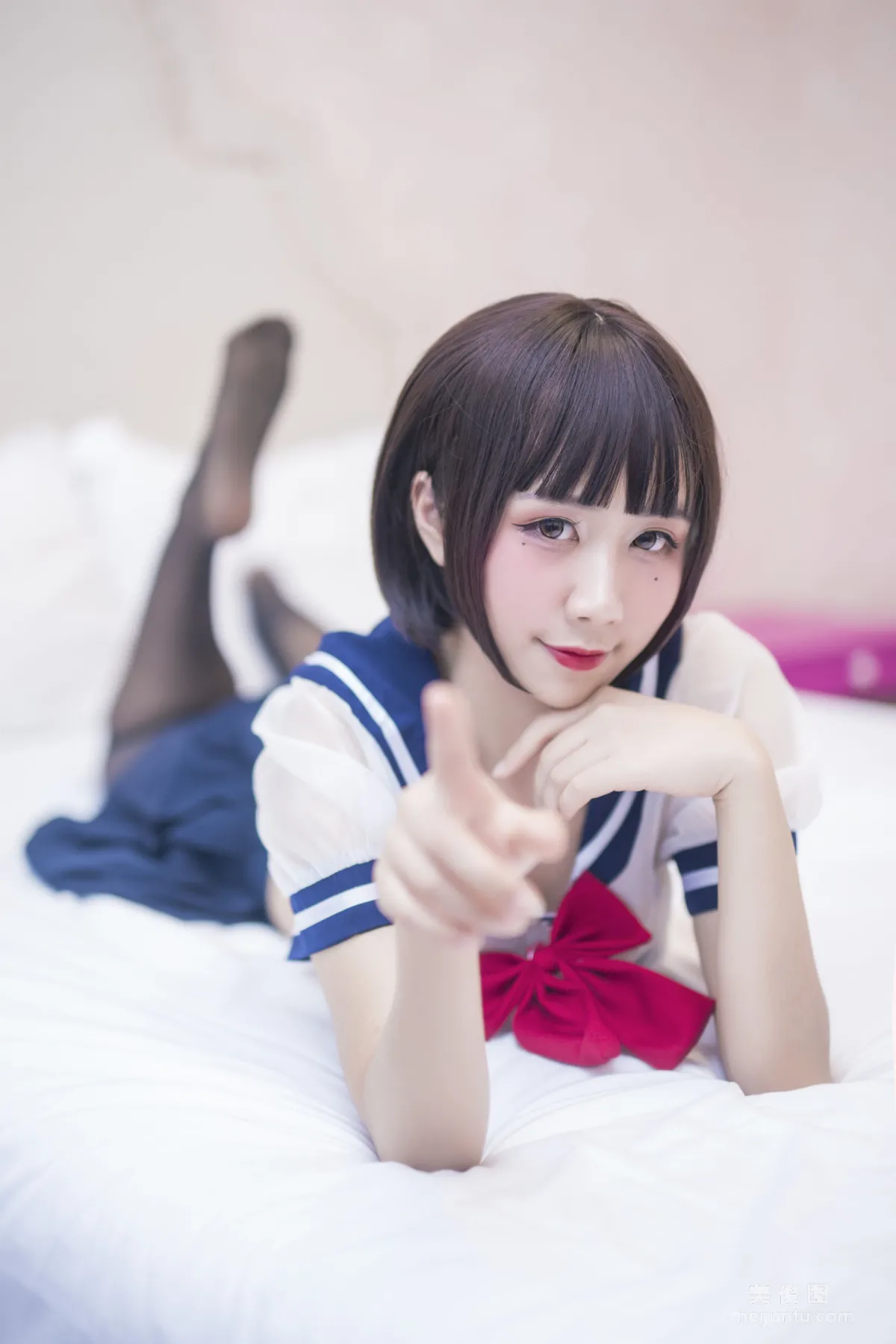 Coser九曲Jean 《JK透明制服》 写真集19