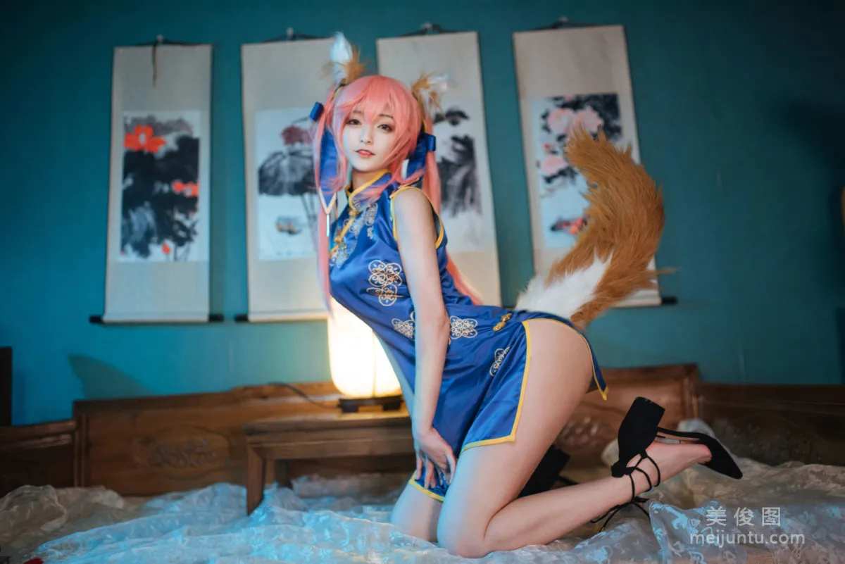 鐵闆燒鬼舞w 《玉藻前旗袍》 寫真集 7