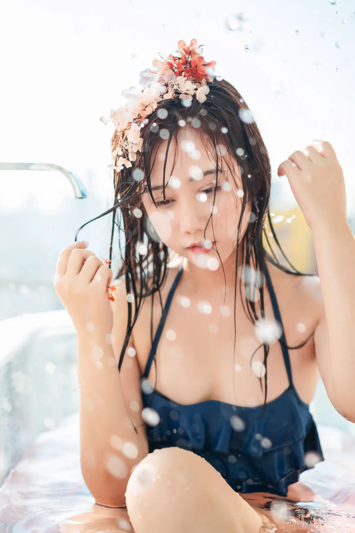 COS福利姬鏡醬 《私奔之泳衣》 寫真集 38