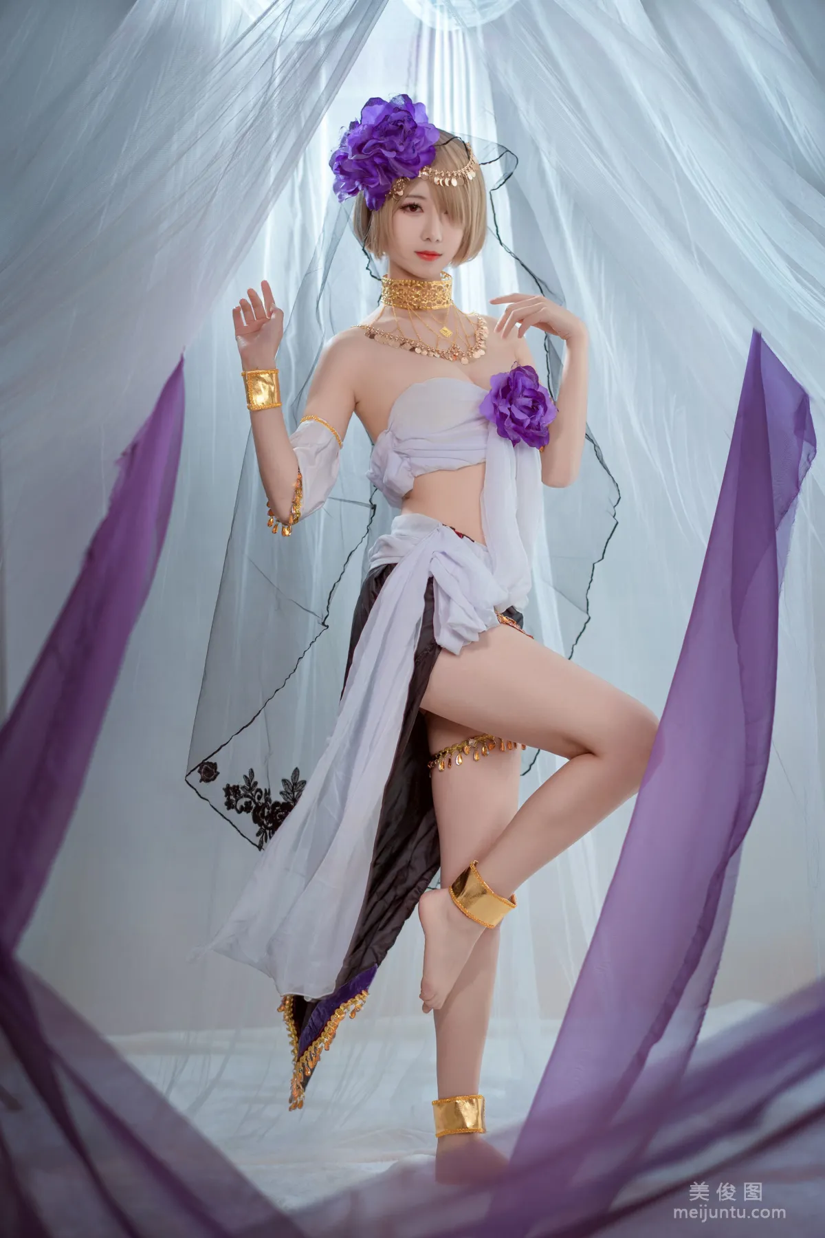 [美女Coser] 弥音音ww 《舞娘》 写真集17