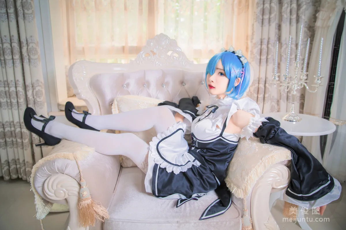 [美女Coser] 小野妹子w 《Ram Rem（拉姆，雷姆）》 寫真集 17