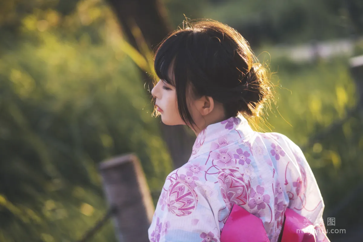 [美女Coser] 黑貓貓OvO 《和服超進化》 寫真集 10