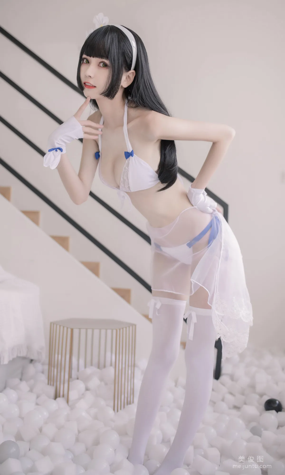 [美女Coser] 小妖精你的負卿 《95泳裝》 寫真集 5