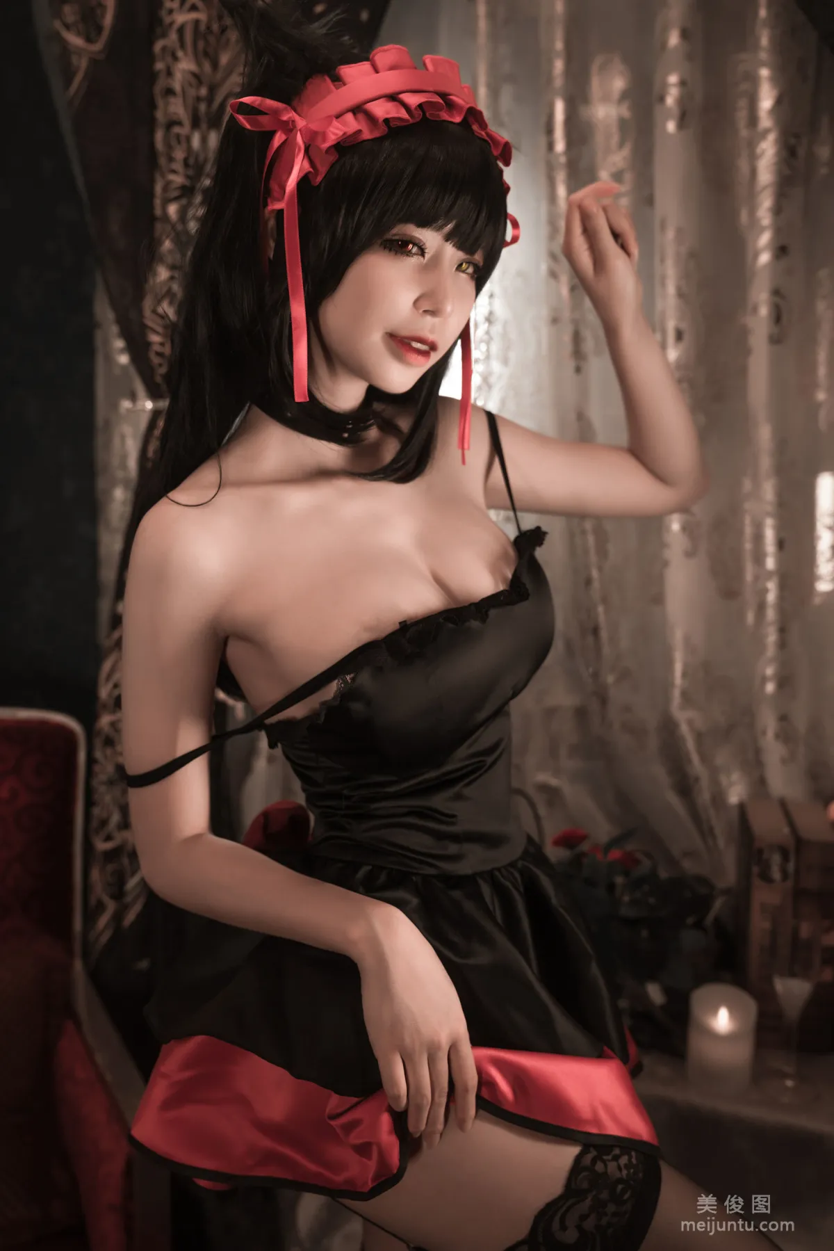 爱老师_PhD 《狂三 猫咪内衣》 写真集1