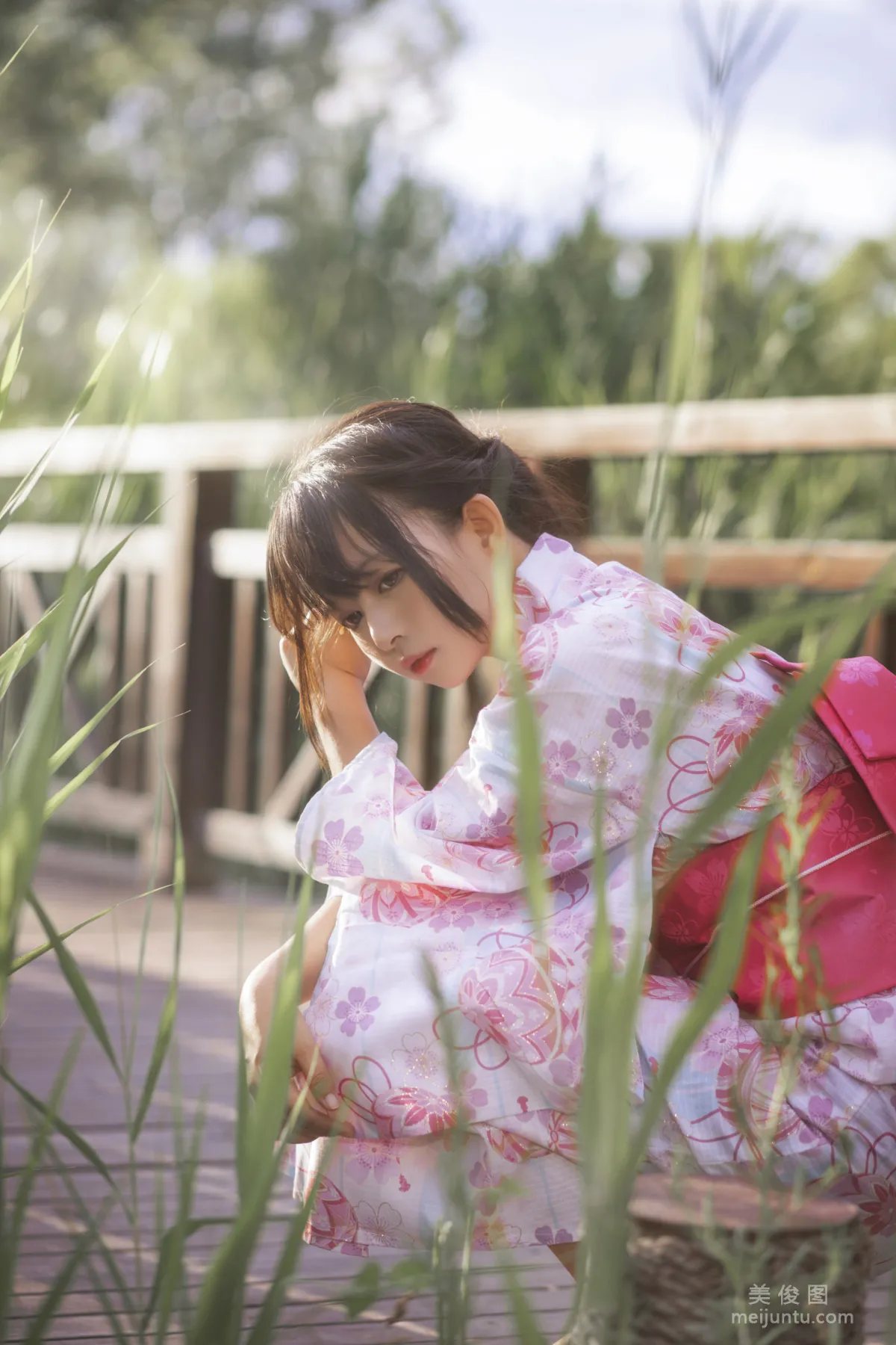 [美女Coser] 黑貓貓OvO 《和服超進化》 寫真集 6