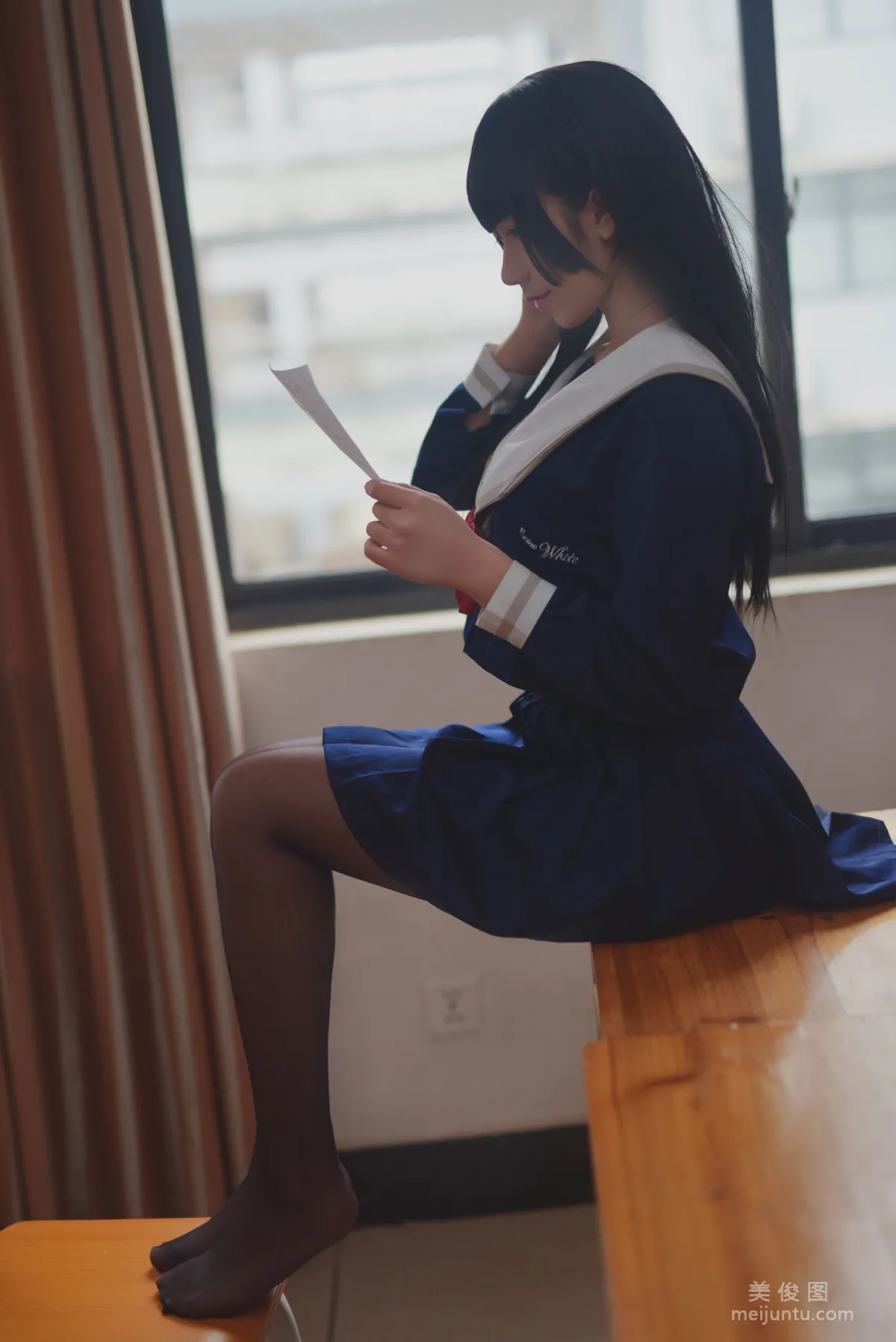 九曲Jean 《JK露脐制服》 写真集13