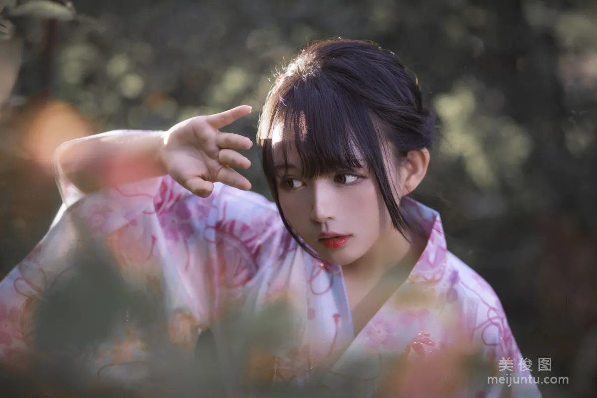 [美女Coser] 黑貓貓OvO 《和服超進化》 寫真集 4