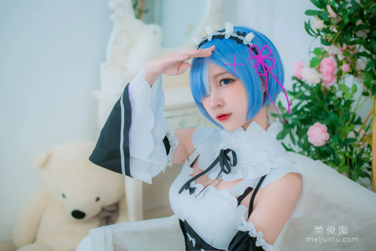 网红Coser二佐Nisa 《蕾姆女仆》 写真集11