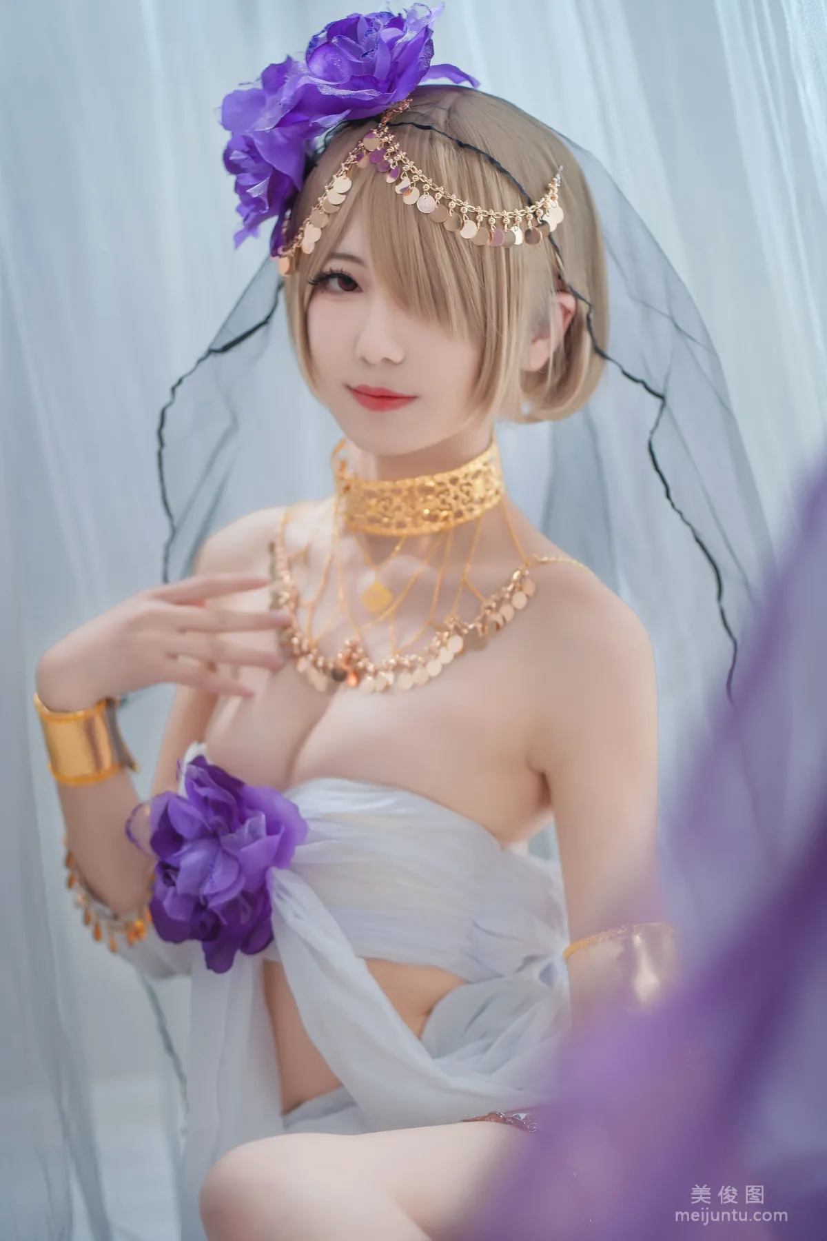 [美女Coser] 弥音音ww 《舞娘》 写真集3