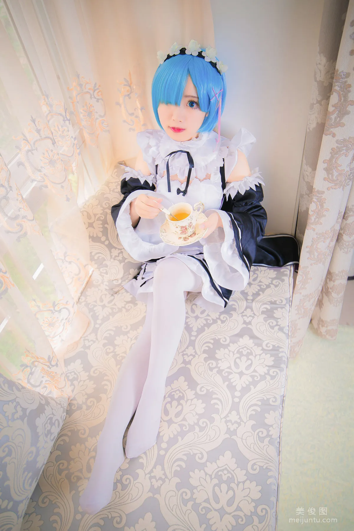 [美女Coser] 小野妹子w 《Ram Rem（拉姆，雷姆）》 寫真集 16