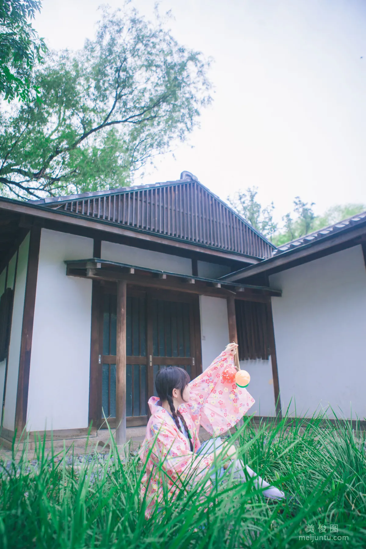 [美女Coser] 桜群 《和服》 写真集5