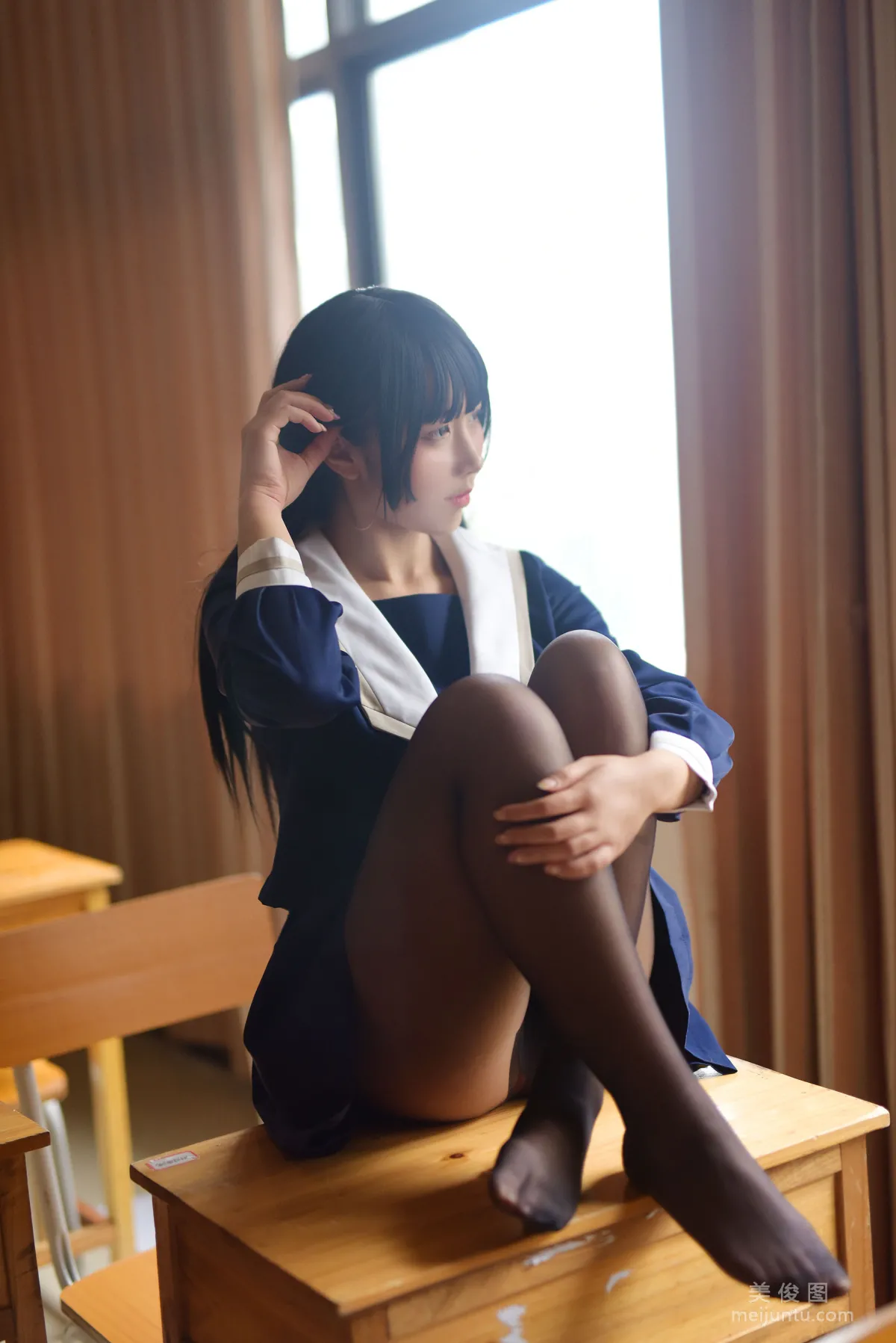 九曲Jean 《JK露脐制服》 写真集20