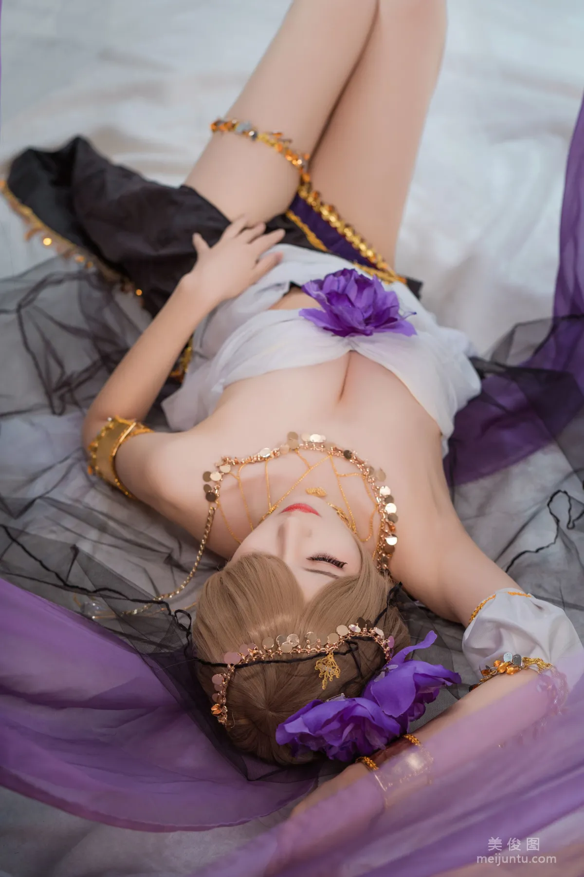 [美女Coser] 弥音音ww 《舞娘》 写真集24