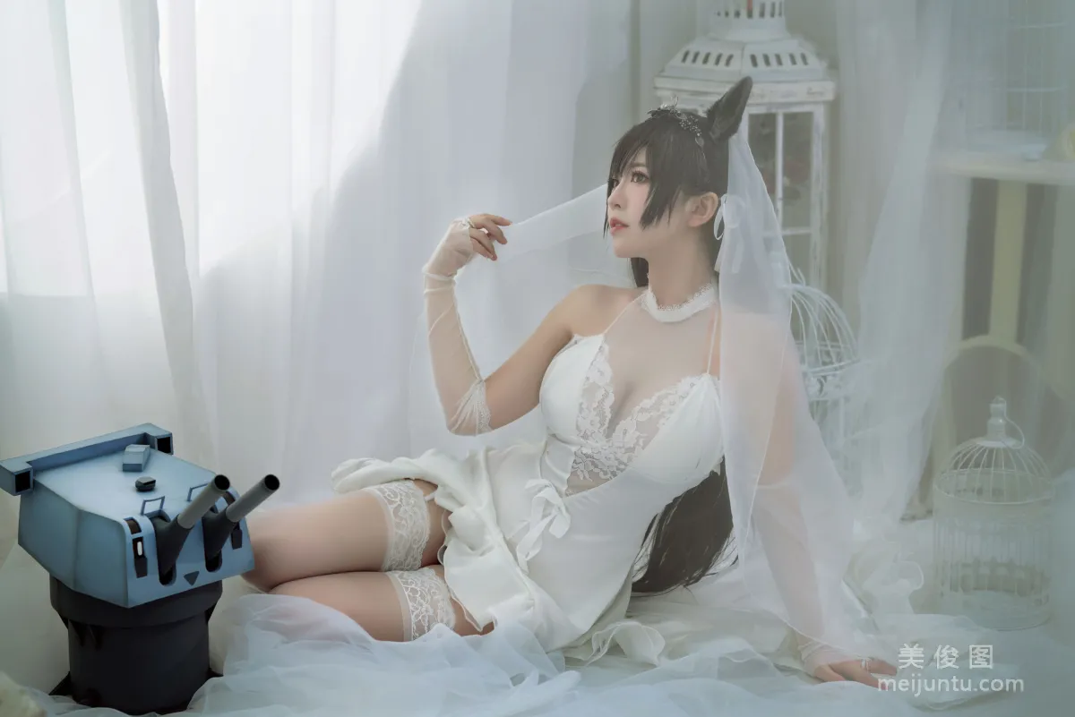 [美女Coser] 半半子 《愛宕花嫁》 寫真集 11