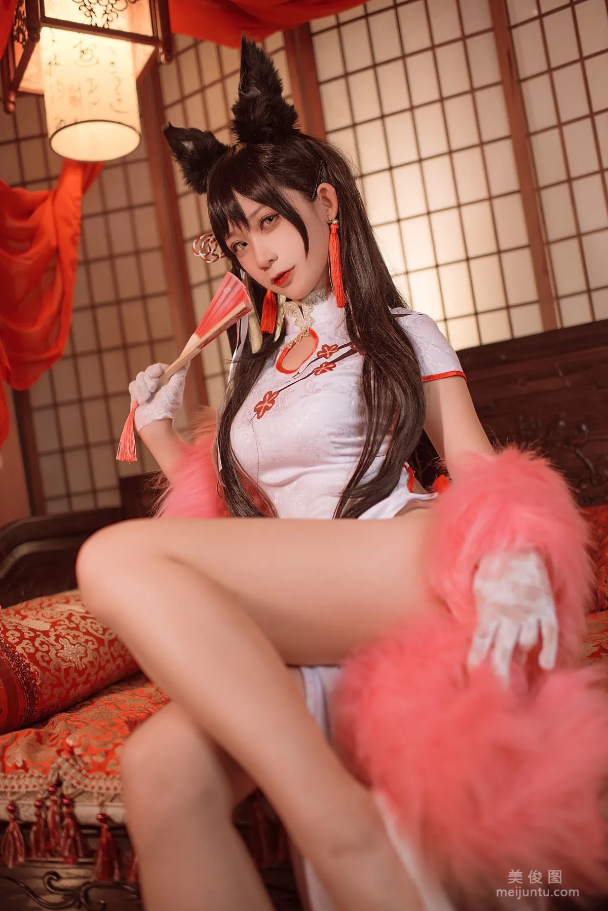 [美女Coser] 櫻落醬w 《愛宕新春旗袍》 寫真集 16