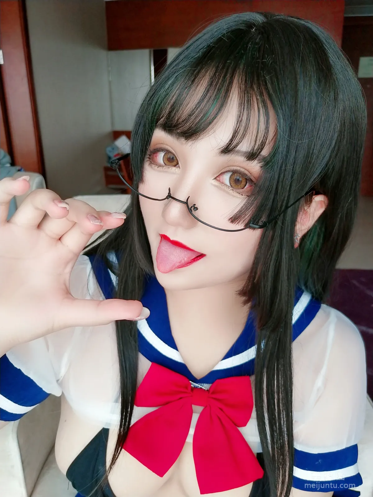 夏鸽鸽不想起床 《透明jk》 写真集6