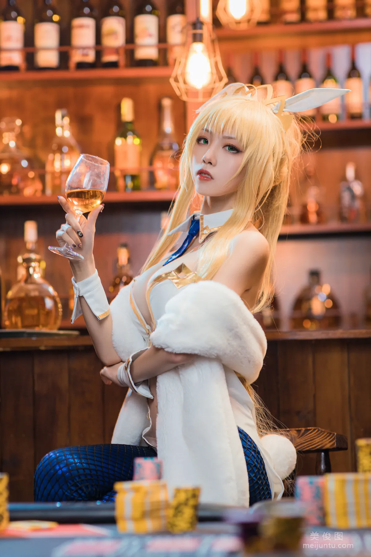 美女Coser水淼aqua 《白槍呆》 寫真集 3
