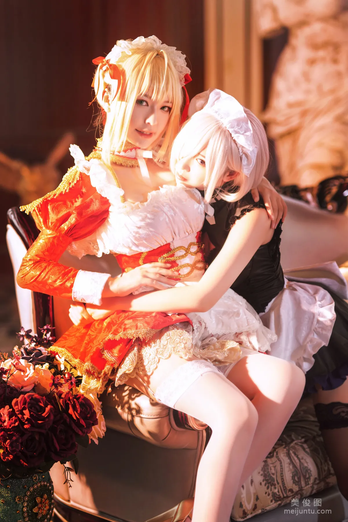 半半子&面饼仙儿 《Claudius x Kyrielight Maid》 写真集13