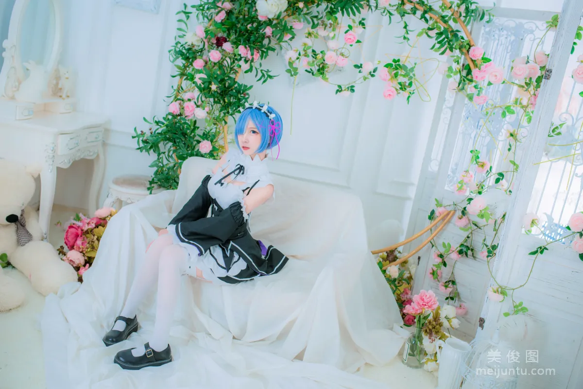 网红Coser二佐Nisa 《蕾姆女仆》 写真集1