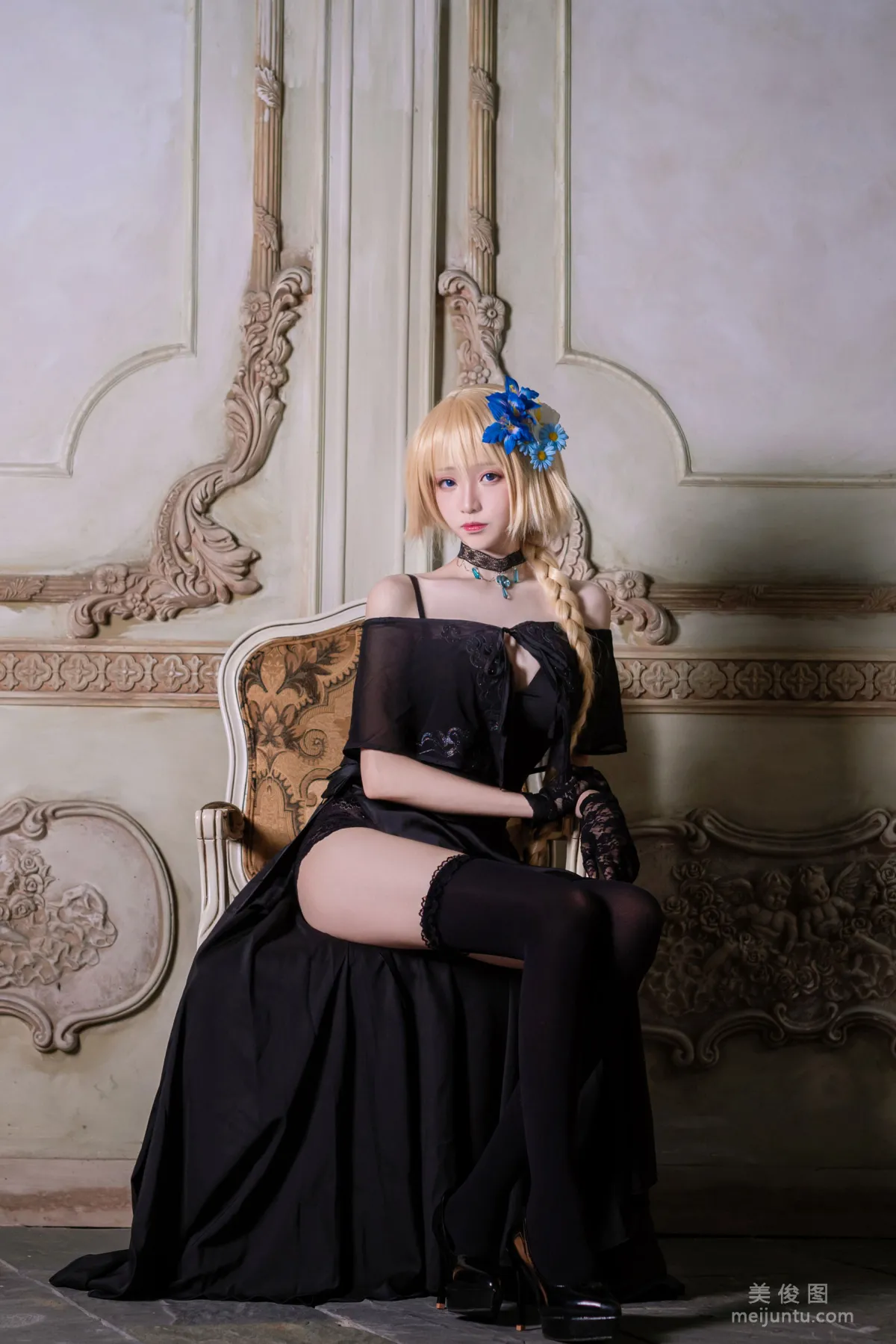 美女Coser青青子Js 《礼服贞德》 写真集10