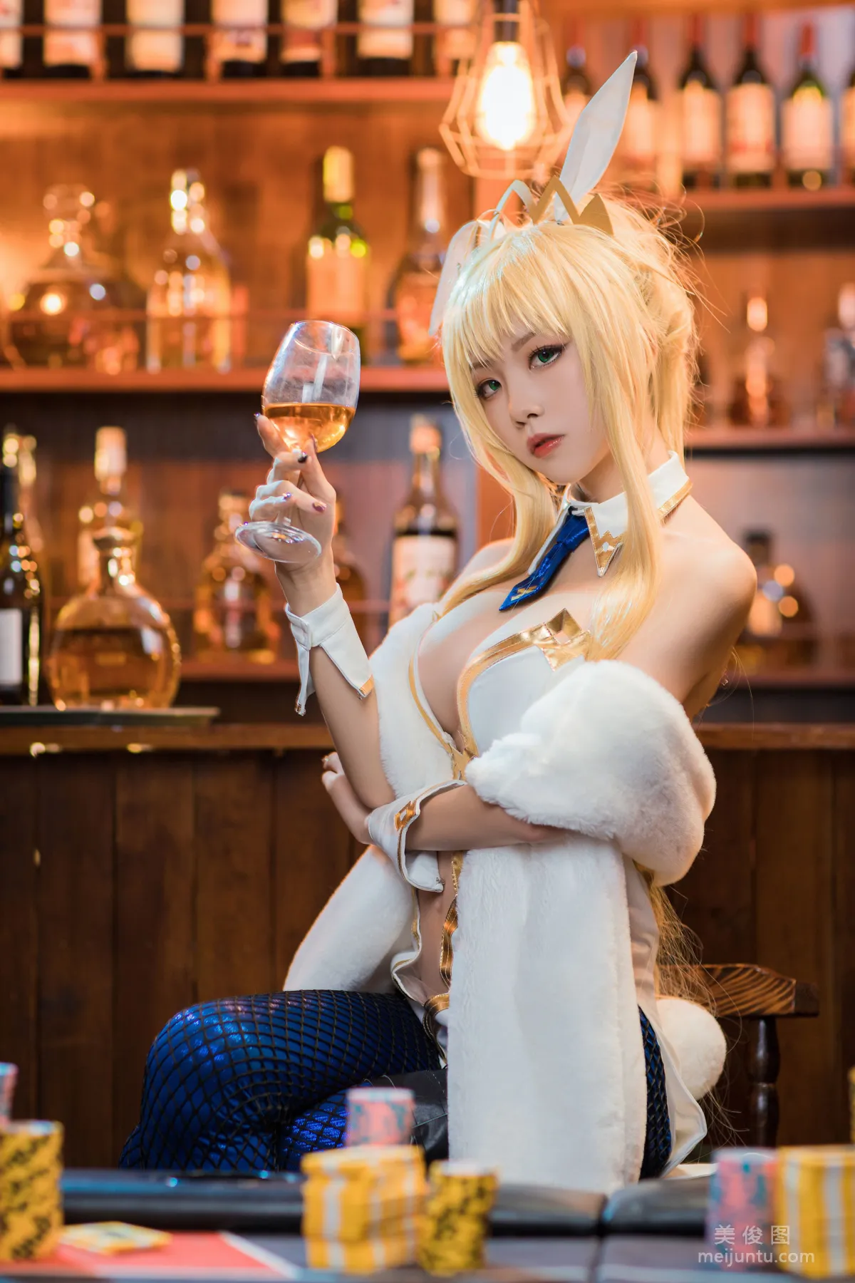 美女Coser水淼aqua 《白槍呆》 寫真集 2