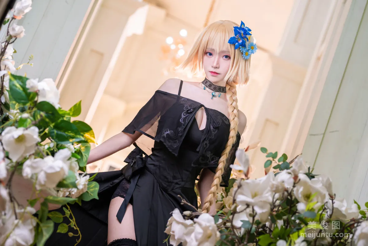 美女Coser青青子Js 《礼服贞德》 写真集6