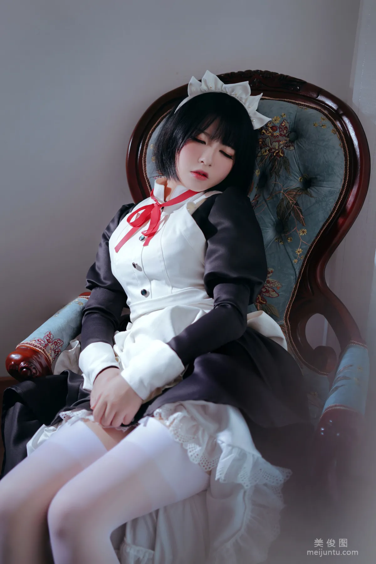 [美女Coser] 半半子 《 嫌パン メイド》 写真集7