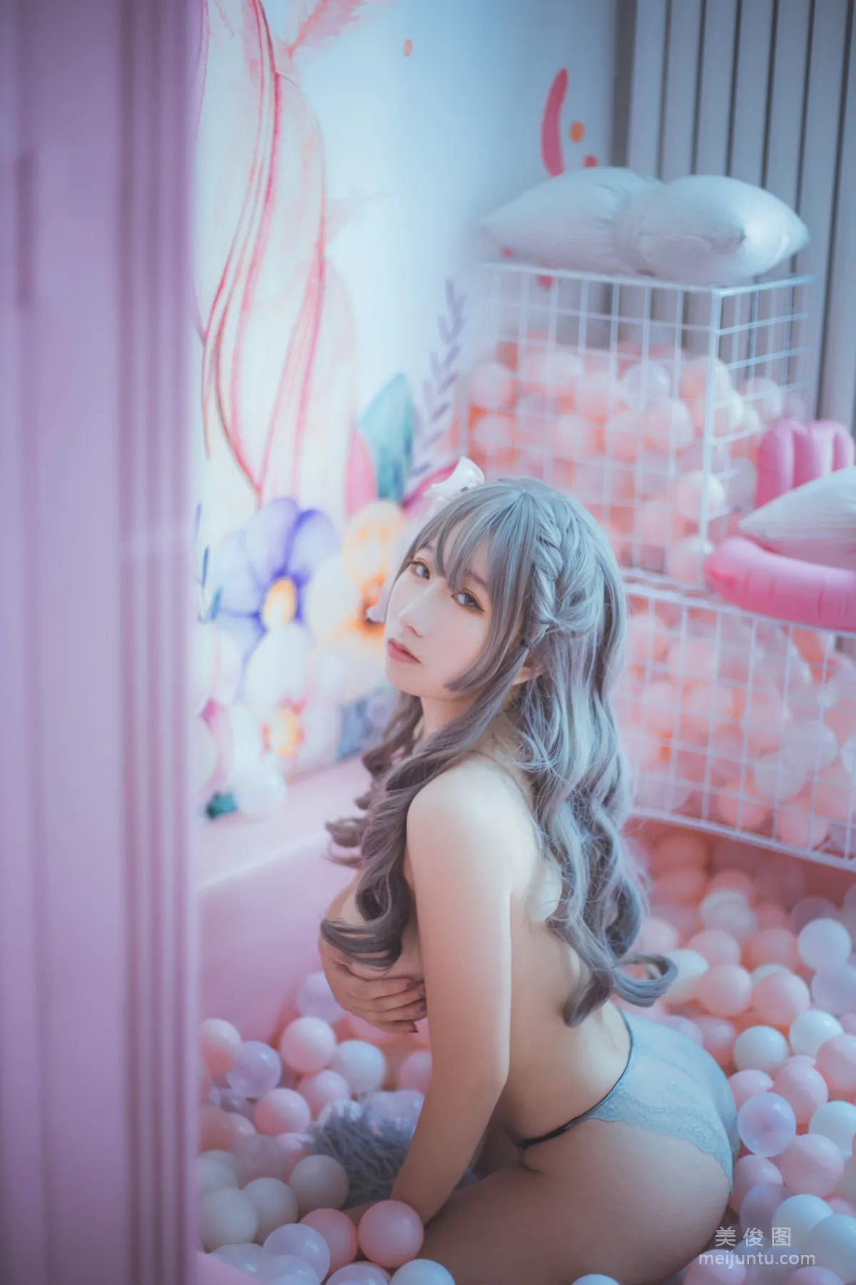 [美女Coser] 从从从从鸾 《海洋球》 写真集30
