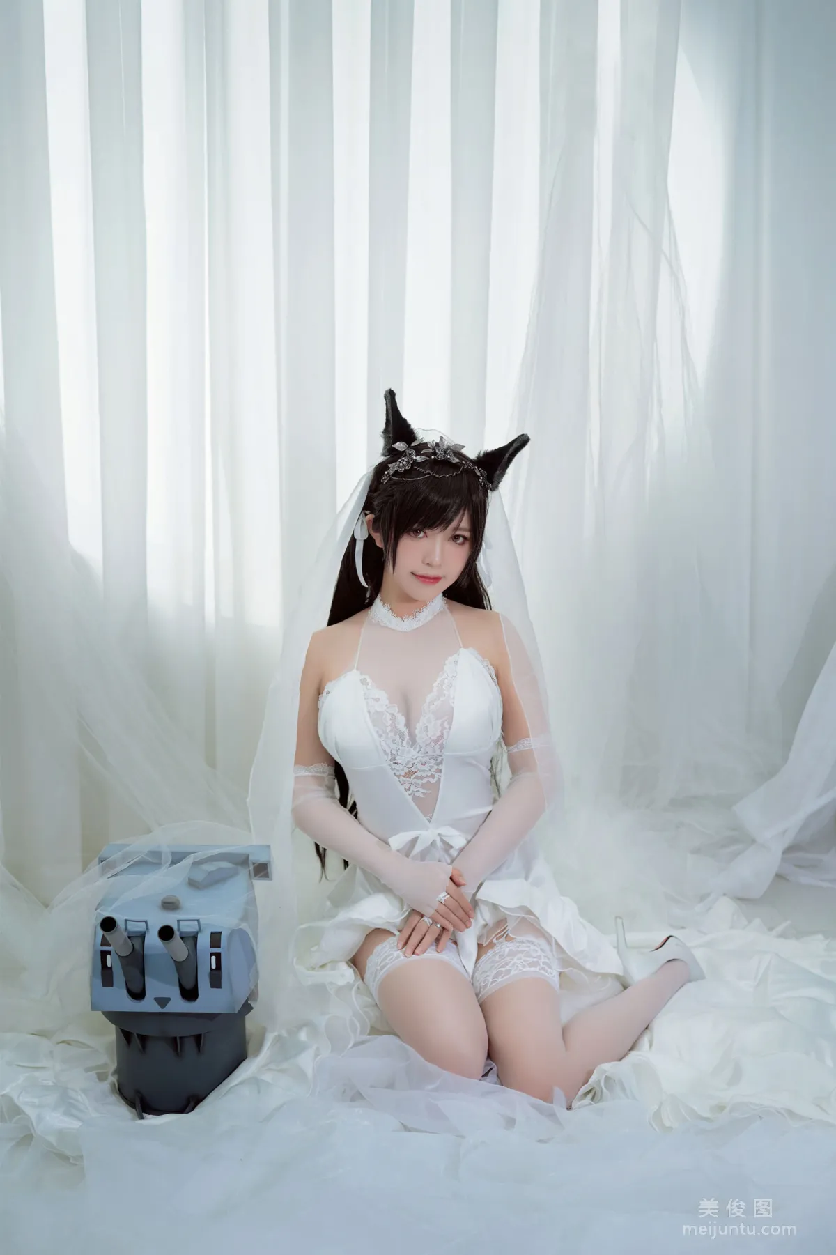 [美女Coser] 半半子 《愛宕花嫁》 寫真集 26